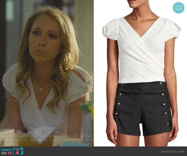 Club Monaco Lannah Top worn by Veronica Newell (Juno Temple) on Dirty John