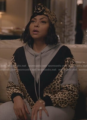 Cookie’s leopard print hoodie on Empire