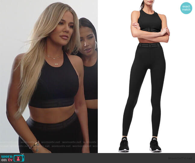 Good American Icon Sports Bra worn by Kourtney Kardashian on Keeping Up with the Kardashians