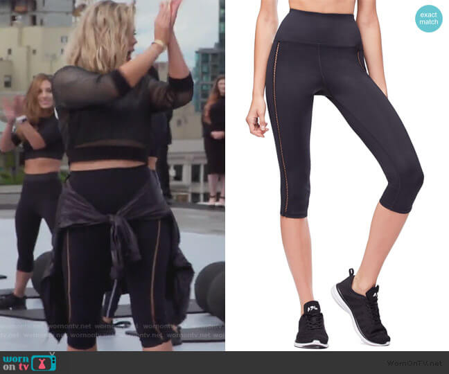 Good American The Curve Sculpt Capri Legging worn by Khloe Kardashian on Keeping Up with the Kardashians