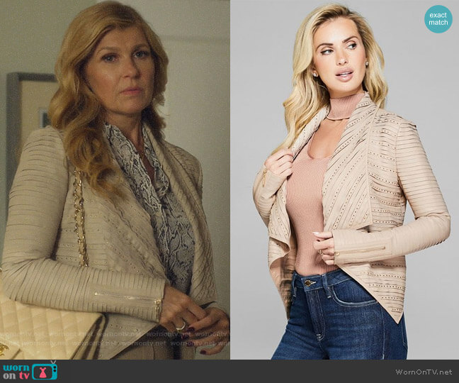 Guess Rael Jacket worn by Debra Newell (Connie Britton) on Dirty John
