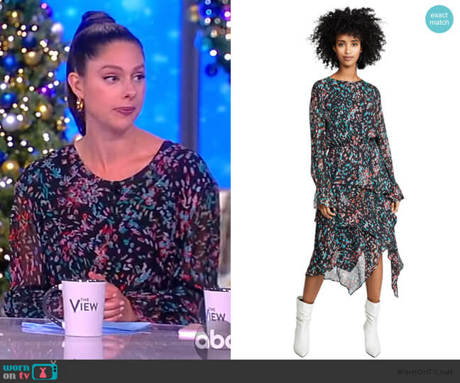 IRO Blank Dress worn by Abby Huntsman on The View