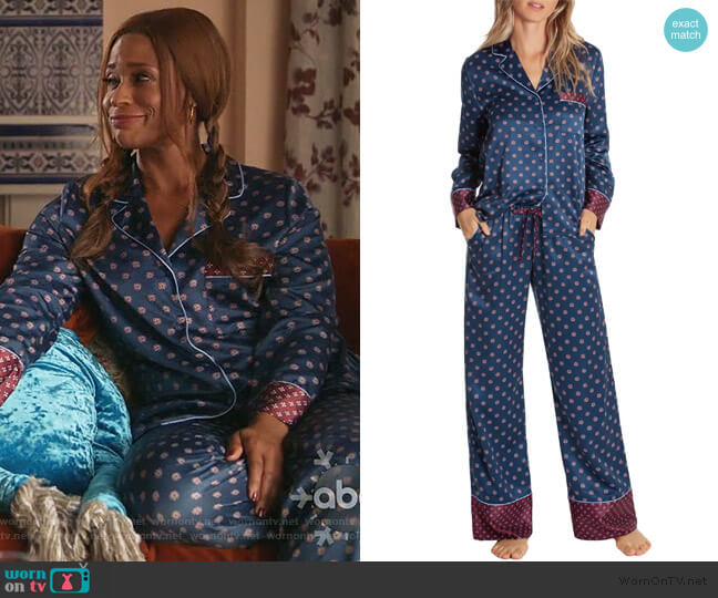 In Bloom by Jonquil Long Pajamas worn by Poppy (Kimrie Lewis) on Single Parents