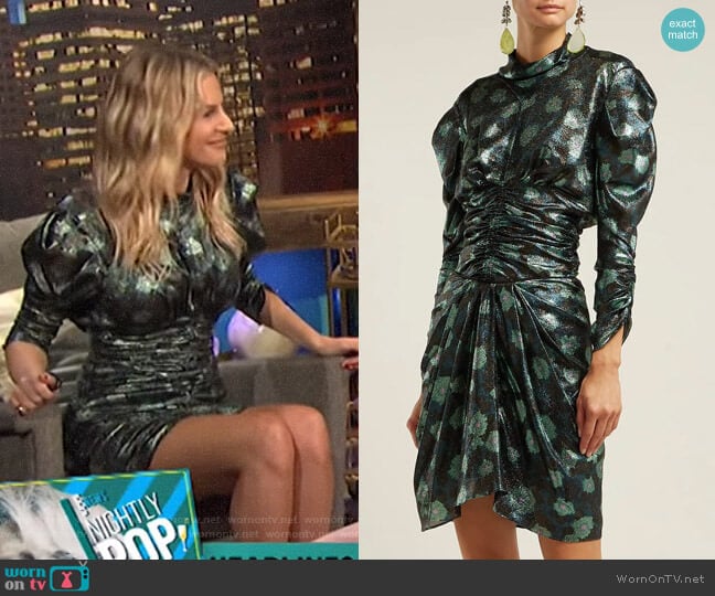 Isabel Marant Paris Skirt worn by Morgan Stewart on E! News