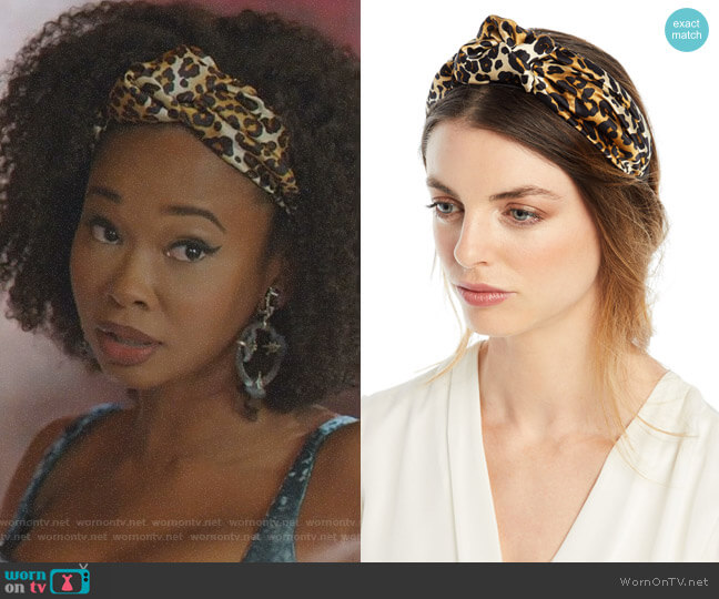 Jennifer Behr Fiona Headband worn by Monica Colby (Wakeema Hollis) on Dynasty
