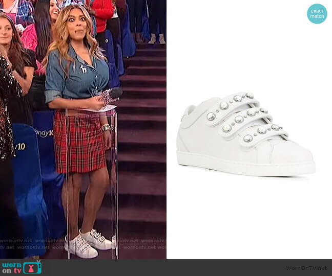 Jimmy Choo NY Sneakers worn by Wendy Williams on The Wendy Williams Show