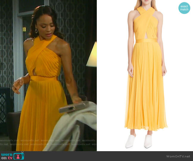 Joie Elenita Dress worn by Lani Price (Sal Stowers) on Days of our Lives