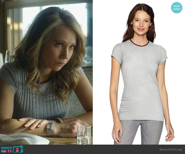 Joie Filana B Knit Tee worn by Veronica Newell (Juno Temple) on Dirty John
