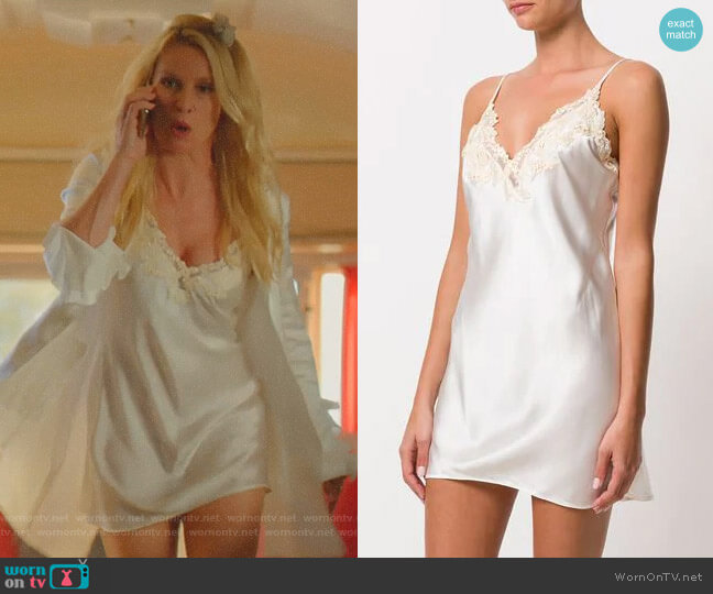 La Perla Maison Slip worn by Alexis Carrington (Elaine Hendrix) on Dynasty
