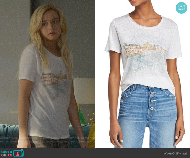 Paige Cassandra Graphic Tee worn by Terra Newell (Julia Garner) on Dirty John