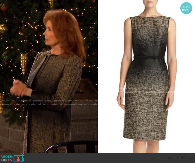Lafayette 148 New York Paulette Dress worn by Maggie Horton (Suzanne Rogers) on Days of our Lives