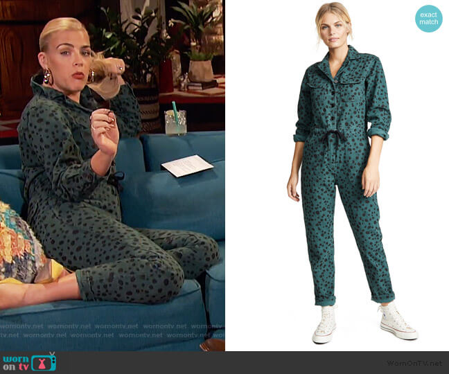 Rachel Antonoff Ziggy Jumpsuit worn by Busy Philipps on Busy Tonight