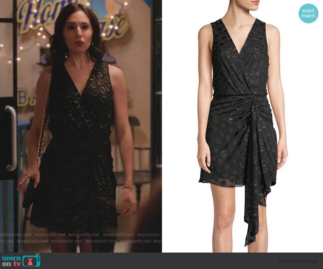 Ramy Brook Desiree Dress worn by Valencia Perez (Gabrielle Ruiz) on Crazy Ex-Girlfriend