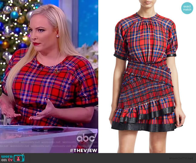 Tanya Taylor Nicole Dress worn by Meghan McCain on The View