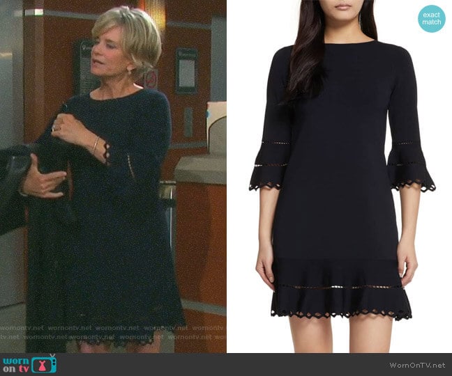 Ted Baker Yazmin Dress worn by Kayla Brady (Mary Beth Evans) on Days of our Lives