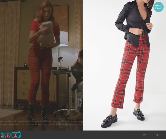 Urban Outfitters UO Casey Kick Flare Pant worn by Kirby Anders (Maddison Brown) on Dynasty