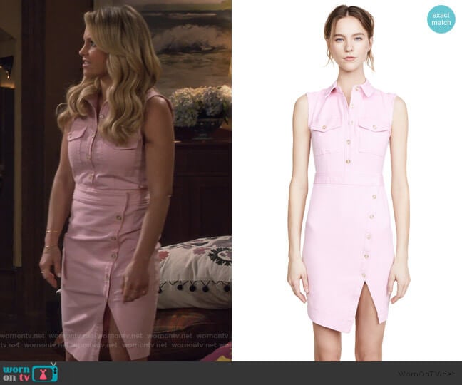 Veronica Beard Britton Sleeveless Dress worn by DJ Tanner-Fuller (Candace Cameron Bure) on Fuller House