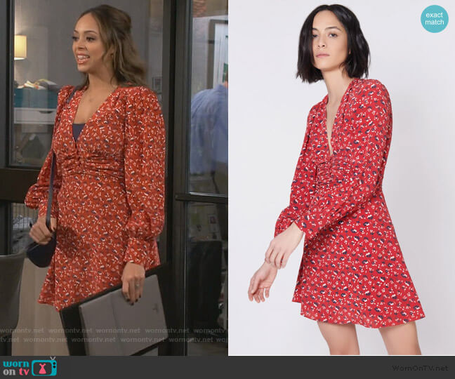 Veronica Beard Marion Dress worn by Claire (Amber Stevens West) on Happy Together
