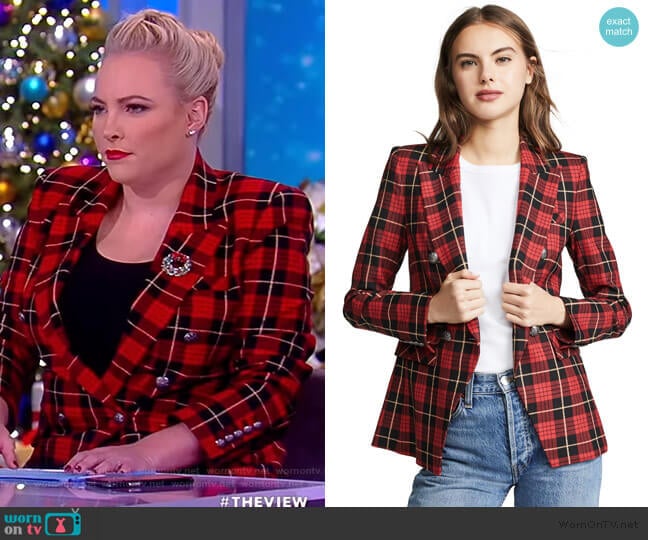 Veronica Beard Miller Jacket worn by Meghan McCain on The View