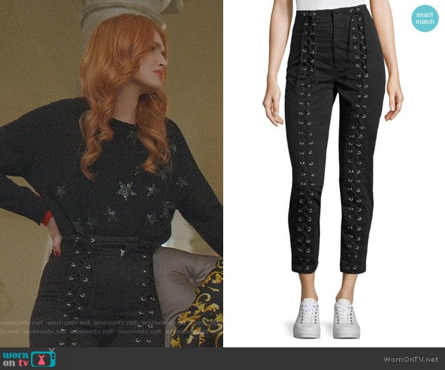 A.L.C. Kingsley Pants worn by Kirby Anders (Maddison Brown) on Dynasty