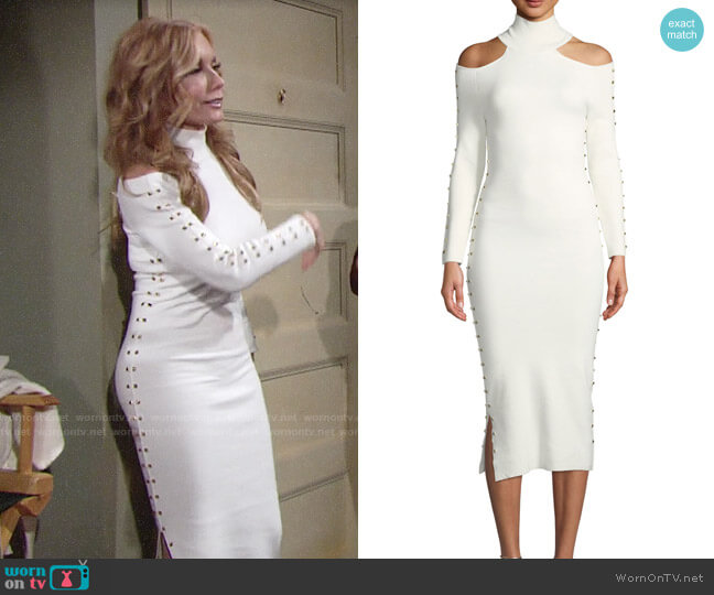 Alice + Olivia Kahlo Dress worn by Lauren Fenmore (Tracey Bregman) on The Young and the Restless
