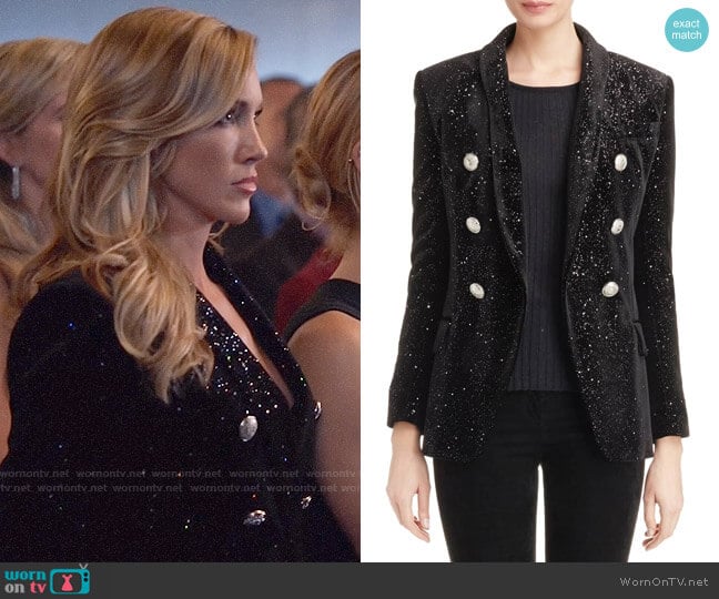 Balmain Milky Way Blazer worn by Laurel Lance (Katie Cassidy) on Arrow