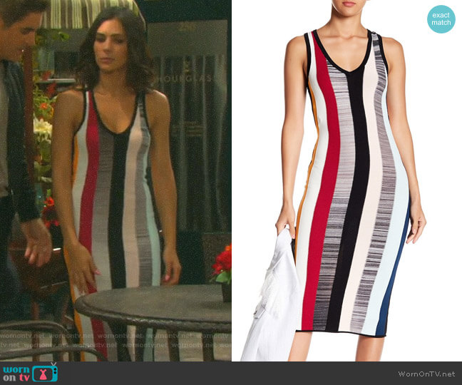 Cinq a Sept Stara Dress worn by Gabi Hernandez (Camila Banus) on Days of our Lives