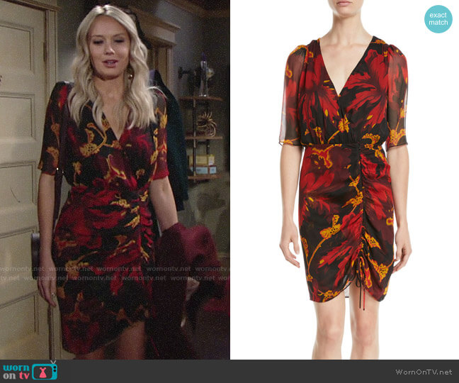 Diane von Furstenberg Kelda Dress worn by Abby Newman (Melissa Ordway) on The Young and the Restless