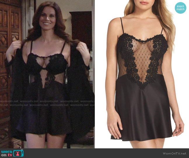 Flora Nikrooz Showstopper Chemise worn by Rebecca Barlow (Jennifer Taylor) on The Young and the Restless