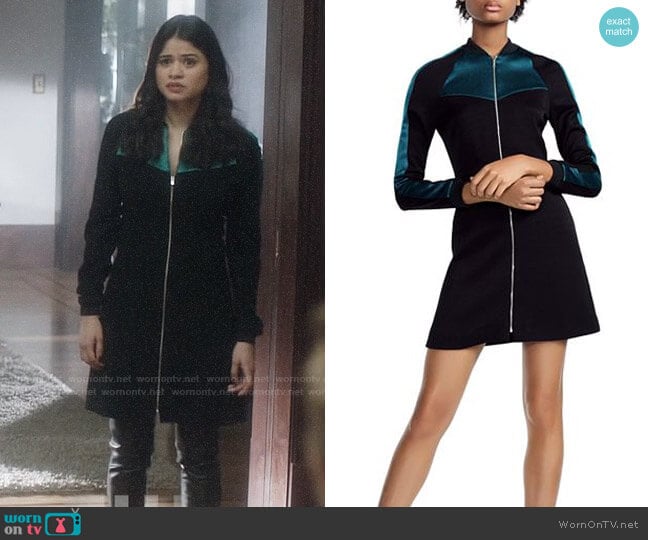 Maje Rizia Dress worn by Mel Vera (Melonie Diaz) on Charmed