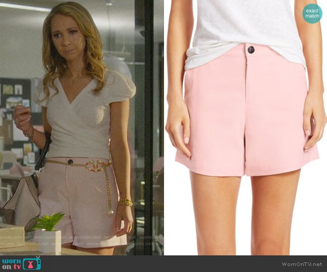 Rag & Bone Sage Shorts worn by Veronica Newell (Juno Temple) on Dirty John