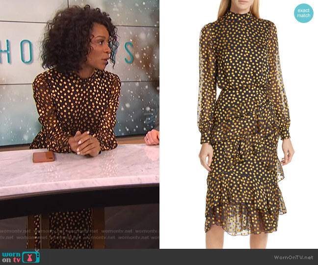 Saloni Isa Dress worn by Zuri Hall on E! News
