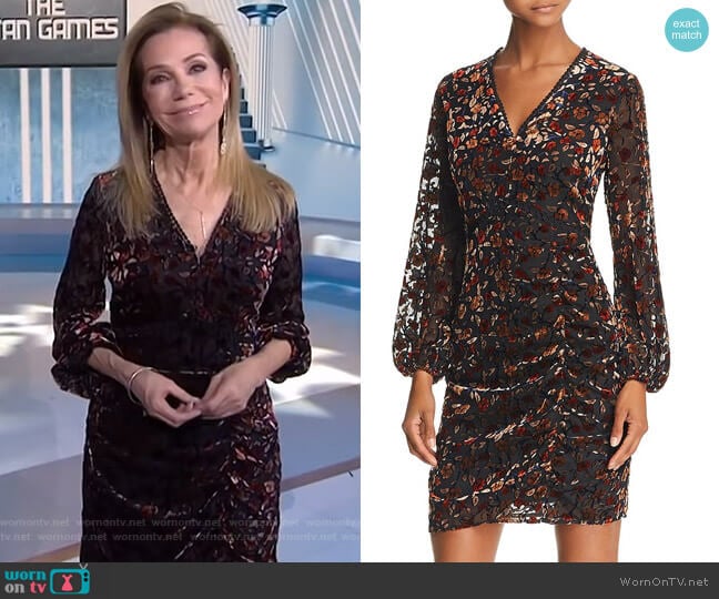Sam Edelman Velvet Burnout Dress worn by Kathie Lee Gifford on Today