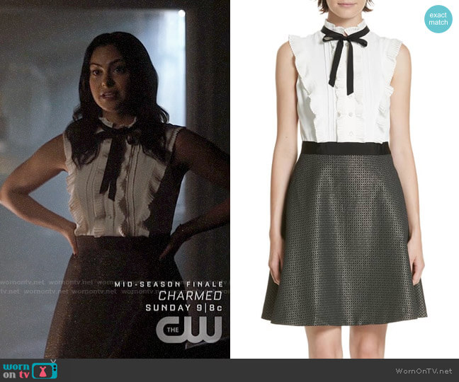 Ted Baker Karoll Dress worn by Veronica Lodge (Camila Mendes) on Riverdale