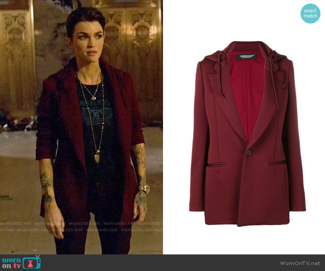 Undercover Hooded Blazer