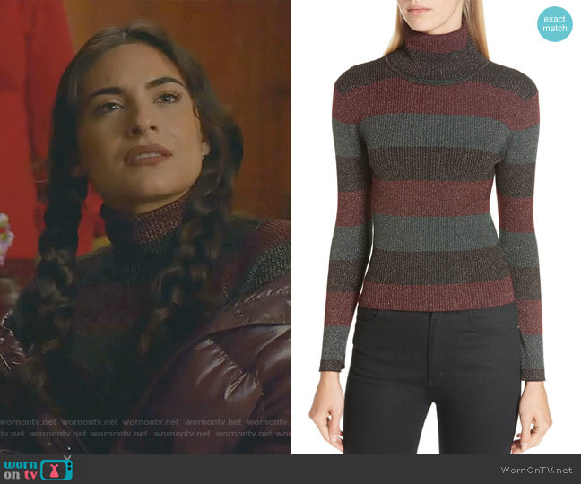 A.L.C. Mariel Sweater worn by Cristal Jennings (Daniella Alonso) on Dynasty