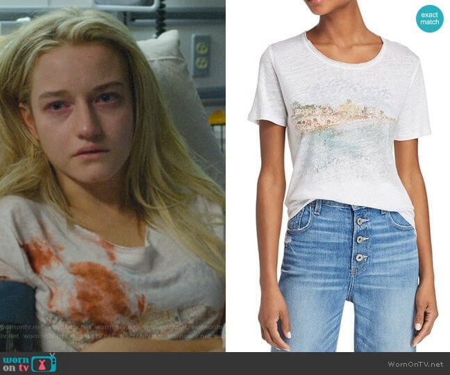 Paige Cassandra Graphic Tee worn by Terra Newell (Julia Garner) on Dirty John