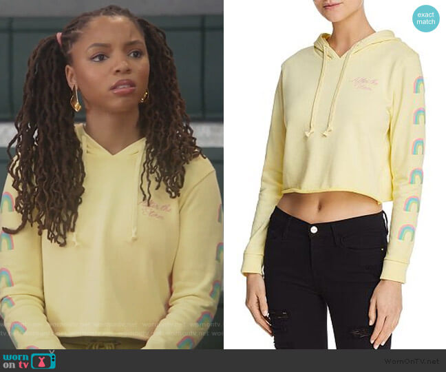 Desert Dreamer After The Storm Sweatshirt worn by Jazlyn Forster (Chloe Bailey) on Grown-ish