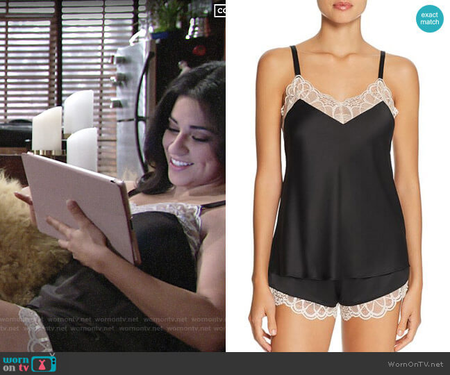 Flora Nikrooz Gabby Cami Tap Set worn by Mia Rosales (Noemi Gonzalez) on The Young and the Restless