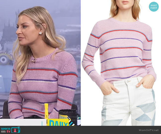Isabel Marant Etoile Gian Sweater worn by Morgan Stewart on E! News
