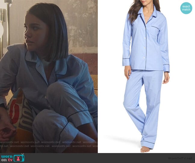 J. Crew Vintage Cotton Pajamas worn by Callie Foster (Maia Mitchell) on Good Trouble