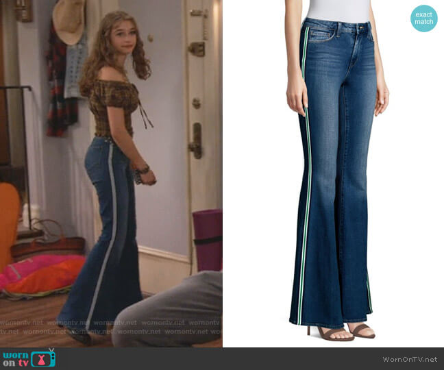 L'Agence Solana Jeans worn by Shannon (Odessa Adlon) on Fam