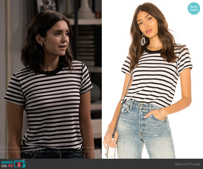NSF Alessi Tee worn by Clem (Nina Dobrev) on Fam