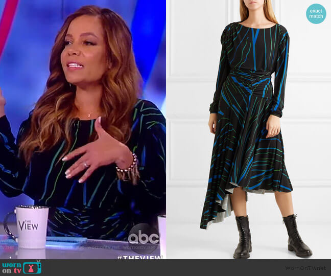 Preen by Thornton Bregazzi Melissa Dress worn by Sunny Hostin on The View