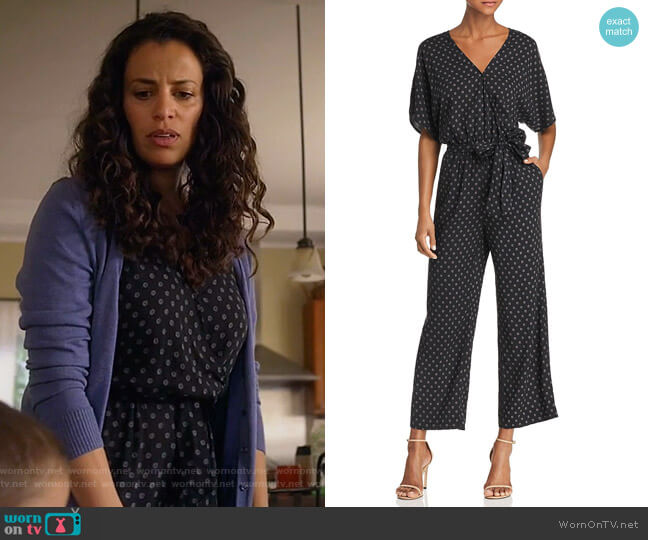 Paige Vanette Printed Jumpsuit worn by Grace Stone (Athena Karkanis) on Manifest