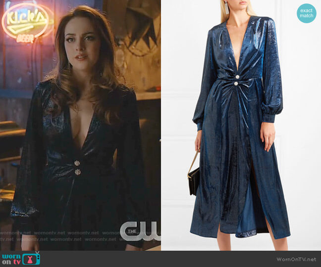 Raquel Diniz Christy Dress worn by Fallon Carrington (Elizabeth Gillies) on Dynasty
