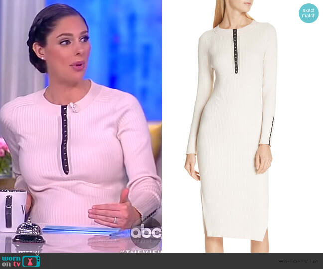 Rag & Bone Brynn Dress worn by Abby Huntsman on The View