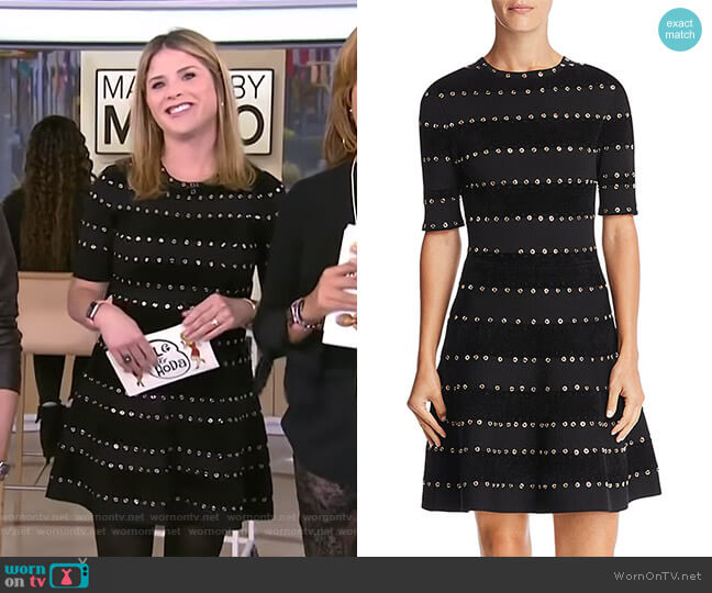 Ronny Kobo Jillian Dress worn by Jenna Bush Hager on Today
