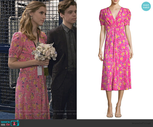 Saloni Lea dress worn by Stephanie 'Stevie' McCord (Wallis Currie-Wood) on Madam Secretary
