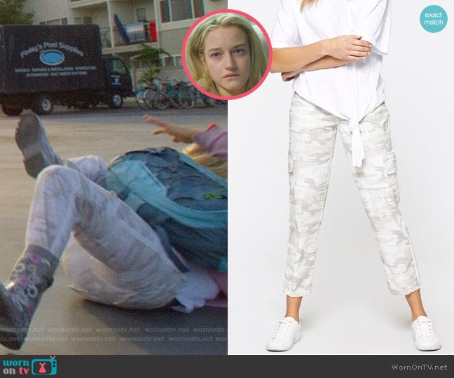 Sanctuary Clothing Terrain Crop Pant worn by Terra Newell (Julia Garner) on Dirty John